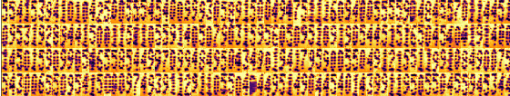 Esempi di cifre del dataset SeaVision