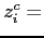 $z_i^c=$